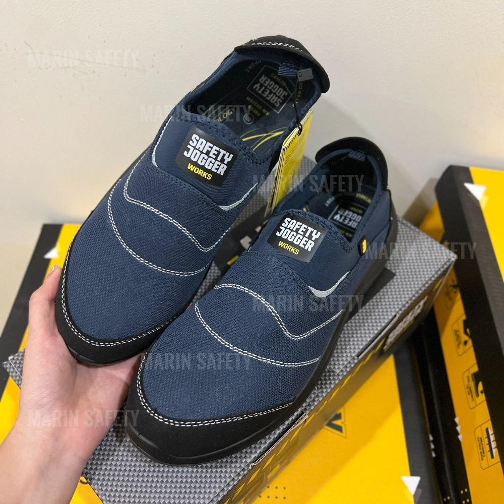 Giày bảo hộ lao động Safety Jogger Yukon S1P chính hãng, chống tĩnh điện, chống va đập, chống đâm xuyên - Marin Safety