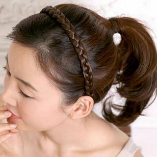 Bờm Cài Tóc Giả Tết Thắt Bím