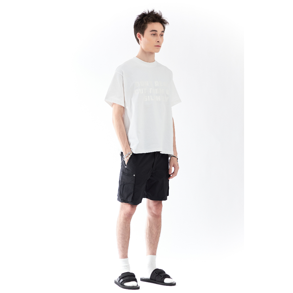 CHÍNH HÃNG VISUAL - Áo thun SILENT TEE form BOXY cực đẹp chất vải 280gsm dày dặn đã xử lí co rút