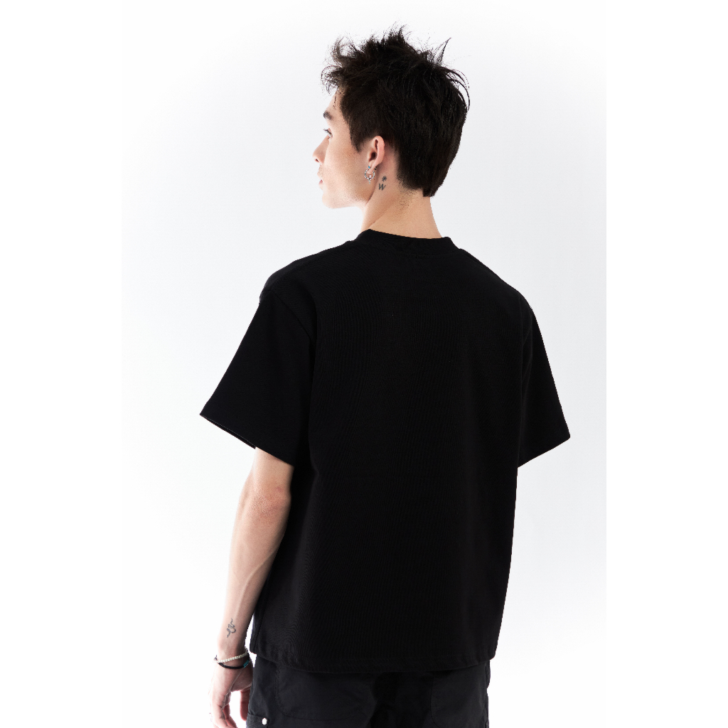 CHÍNH HÃNG VISUAL - Áo thun SILENT TEE form BOXY cực đẹp chất vải 280gsm dày dặn đã xử lí co rút