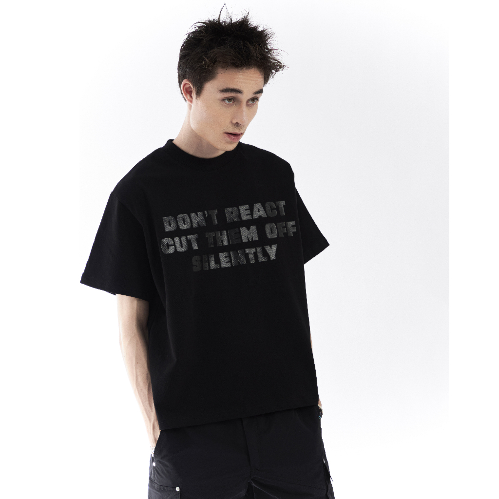 CHÍNH HÃNG VISUAL - Áo thun SILENT TEE form BOXY cực đẹp chất vải 280gsm dày dặn đã xử lí co rút