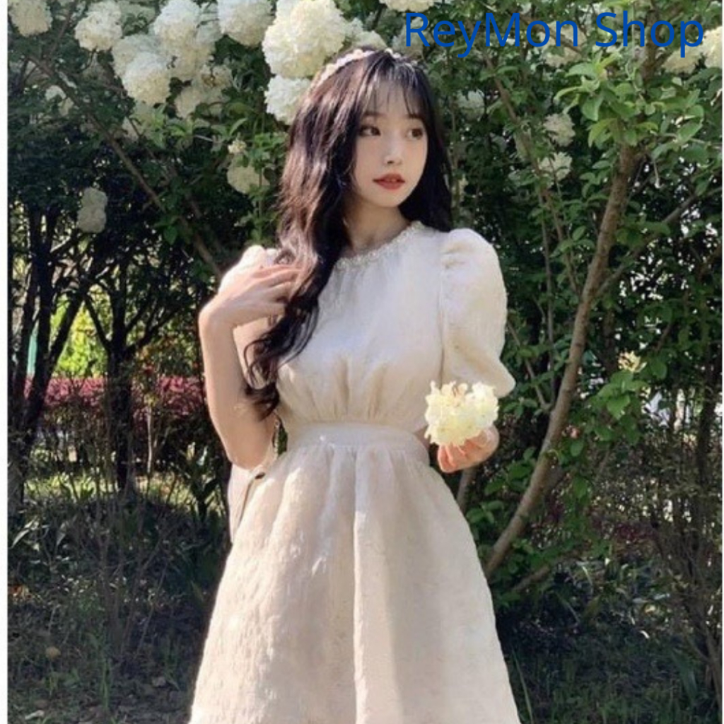 Váy Công Chúa , Đầm Nữ Cao Cấp Thiết Kế Trẻ Trung Kute Hở Lưng Sau.