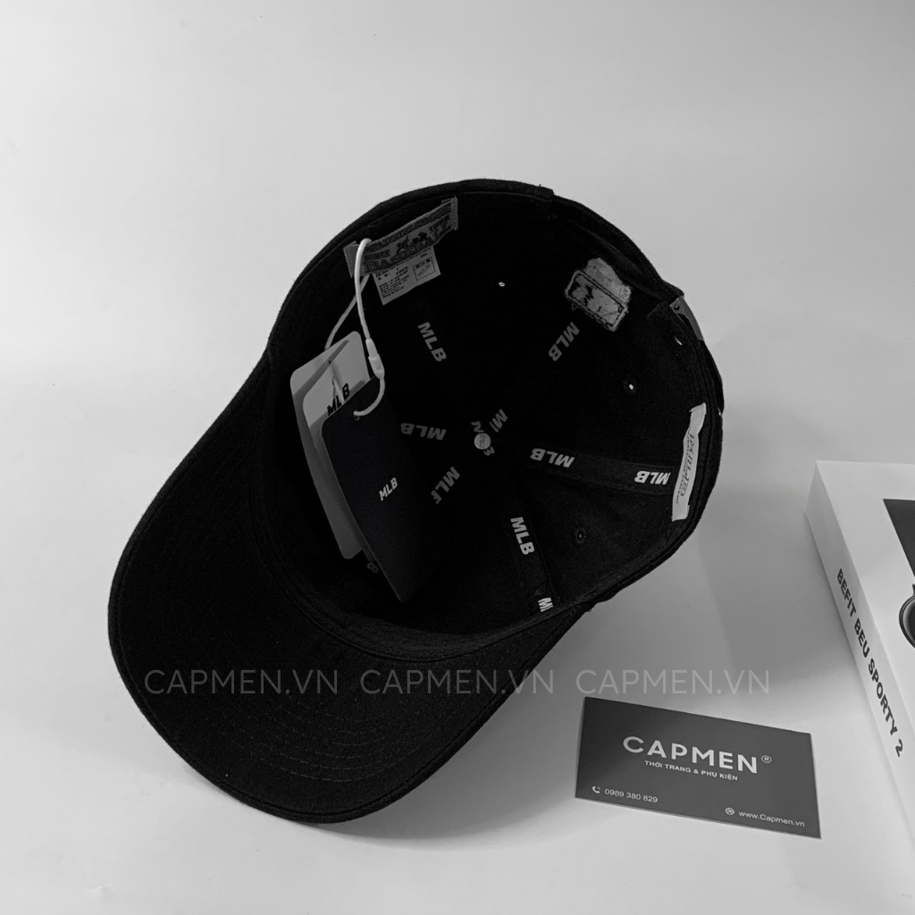 Mũ lưỡi trai nam nữ thêu chữ NY, nón MLB hàng xuất xịn cao cấp