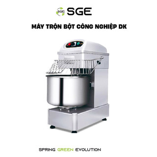 Máy Nhào Bột/ Máy Trộn Thực Phẩm Công Nghiệp SGE DK Có 3 Kích Cỡ, 2 Tốc Độ Trộn, Tiêu Chuẩn Inox