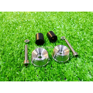 Gù tay lái inox 304 thái gắn các dòng xe máy