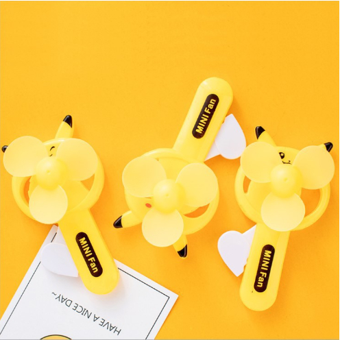 Quạt Cơ Cầm Tay Mini Độc Đáo Cho Bé