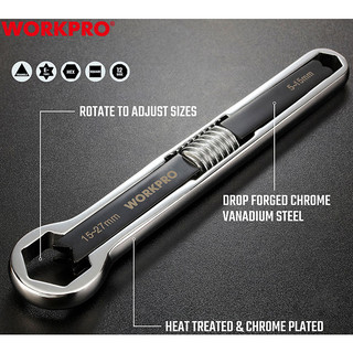 5-27mm Cờ lê vòng đa năng Workpro WP272016