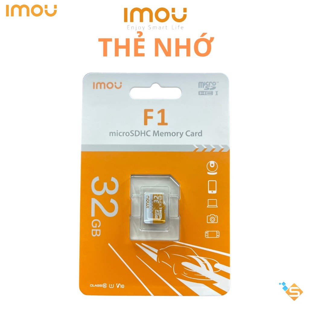 Thẻ nhớ MicroSD chuyên dụng cho camera IMOU 64GB 32GB Class 10 - Bảo hành chính hãng 3 năm