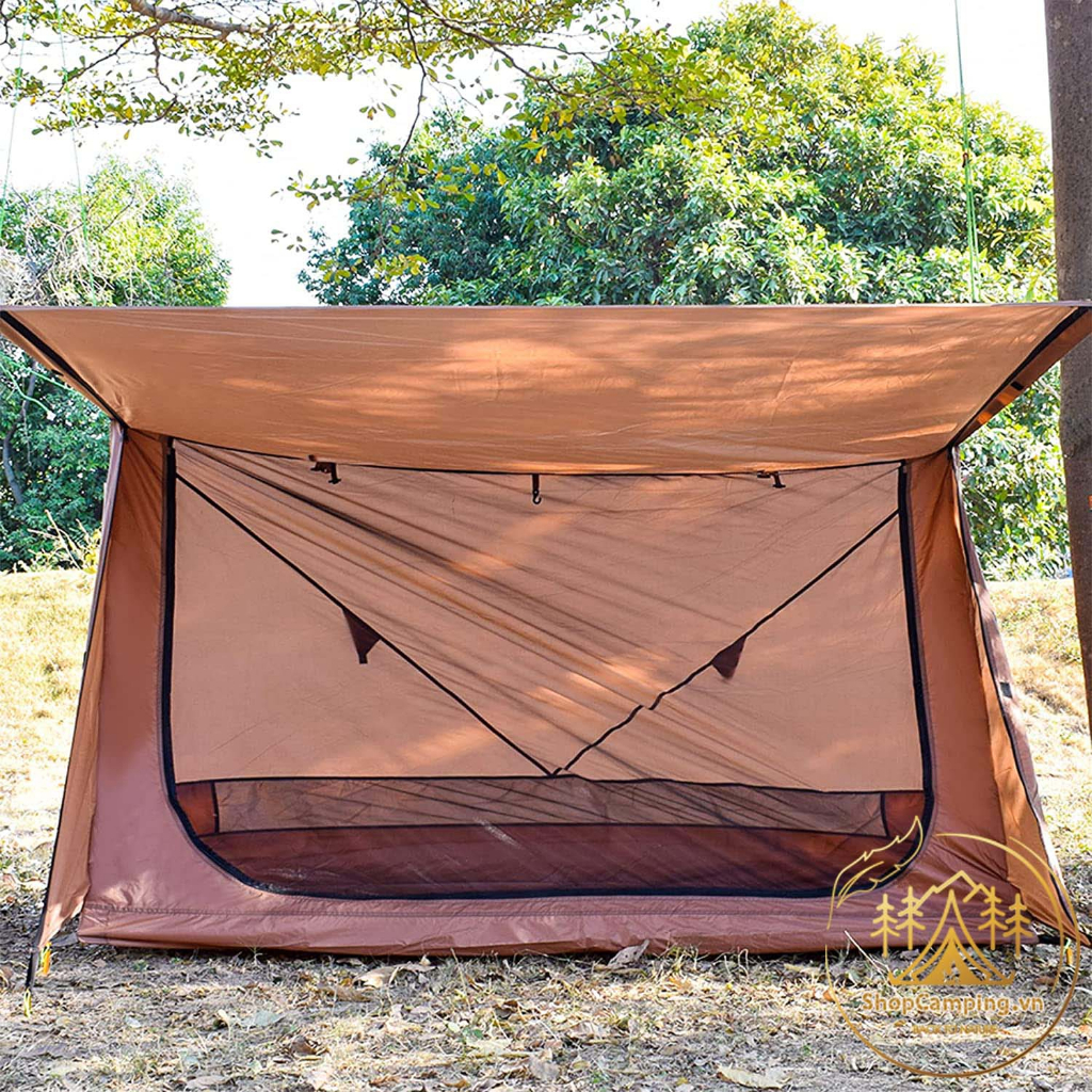 Lều cắm trại Geer Top cho 1-2 người, lều không xương dã ngoại, leo núi, phượt - Camping VietNam