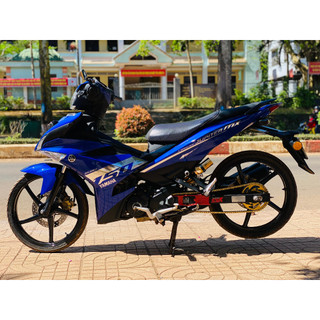Tem zin rời exciter 150 xanh GP. Tem crom cao cấp 3 lớp đổi mầu theo mầu xe