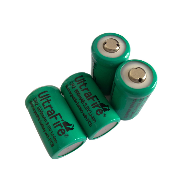 Pin CR2 Sạc UltraFire 3V li-ion 800mAh Hàng Nhập Khẩu Mới 100% Siêu Bền