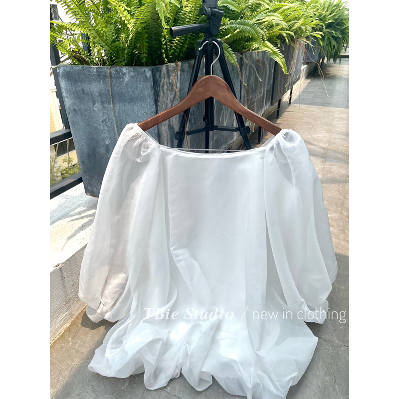 TBS | áo len móc bông hoa