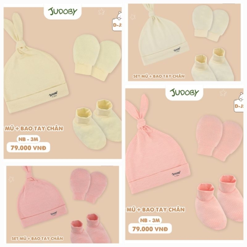 ( SIÊU HOT) SET NÓN + BAO TAY BAO CHÂN JUDOBY