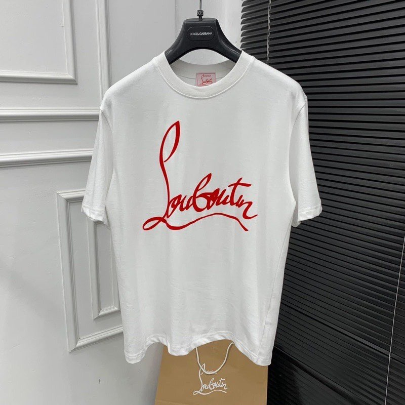 Áo Louboutin thun in mực 2 chiều co giãn,phong cách của nam và nữ trẻ trung