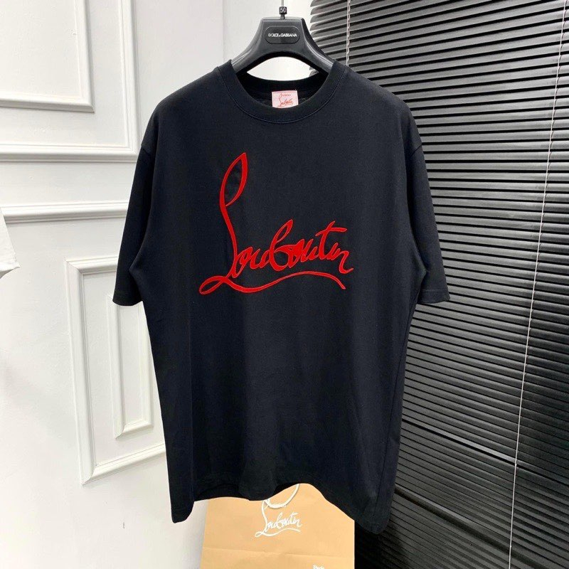 Áo Louboutin thun in mực 2 chiều co giãn,phong cách của nam và nữ trẻ trung