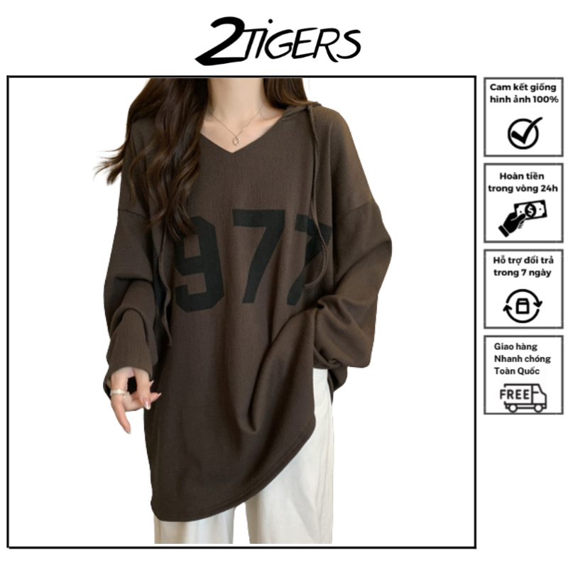Áo Khoác Hoodie form rộng dáng dài phong cách Hàn Quốc, Áo hoodie hàng hãng nội địa Trung cao cấp