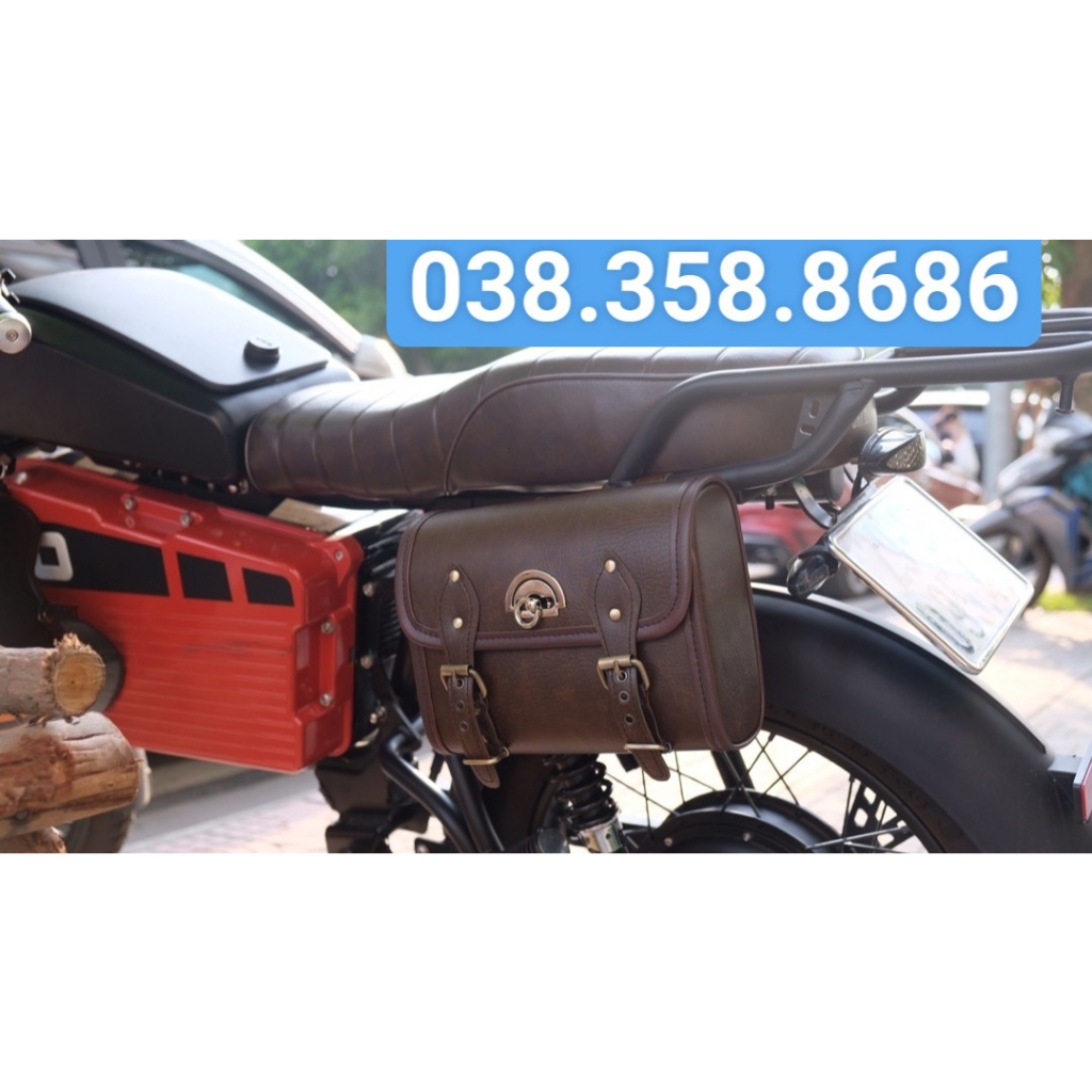 Túi Da Treo Xe Máy Điện Dat Bike Weaver 200