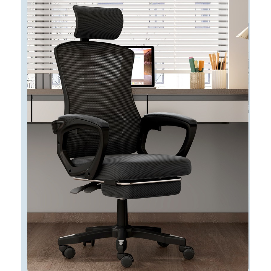 Ghế Xoay Văn Phòng Công Thái Học TECH HOME  Bảo Vệ Cột Sống Có Tựa Đầu Tựa Lưng Lưới Gác Chân | BigBuy360 - bigbuy360.vn