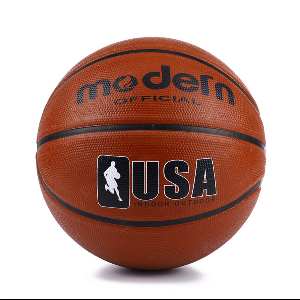 Quả bóng rổ số 5, 6, 7 cao su tặng kèm túi lưới ,kim bơm