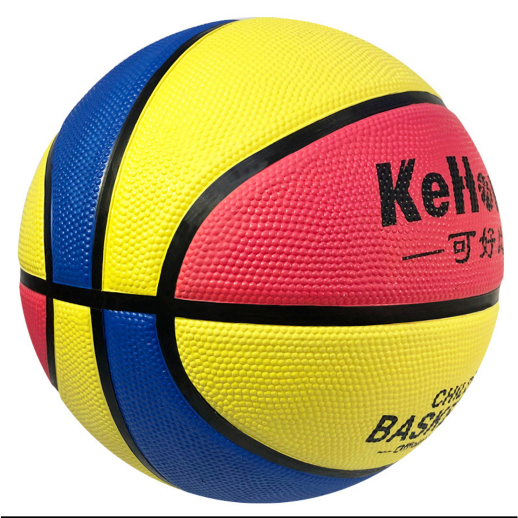Quả bóng rổ số 5, 6, 7 cao su tặng kèm túi lưới ,kim bơm