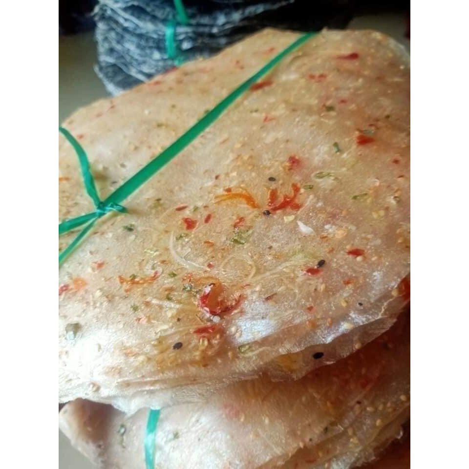 Bánh tráng Bình Định dừa hành ớt