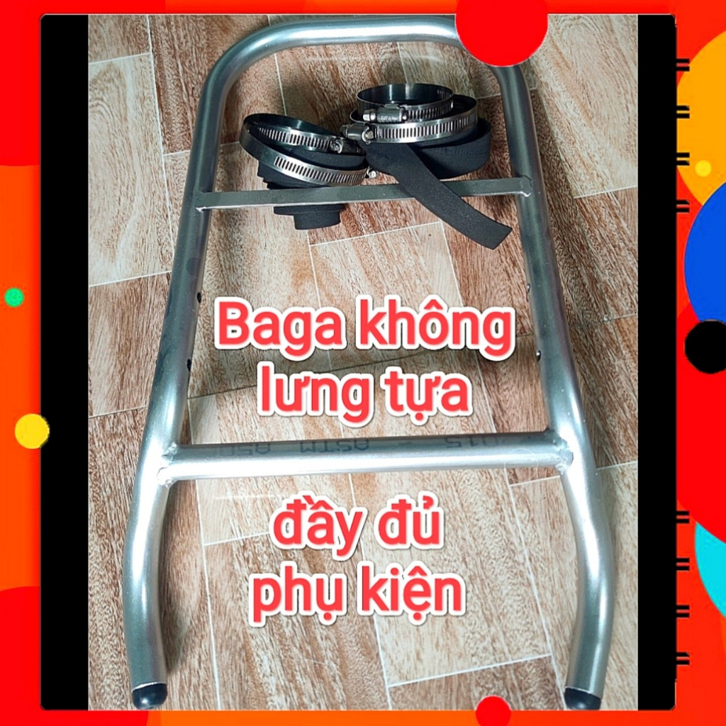 Baga phượt có ghế dựa vision 2020_2023