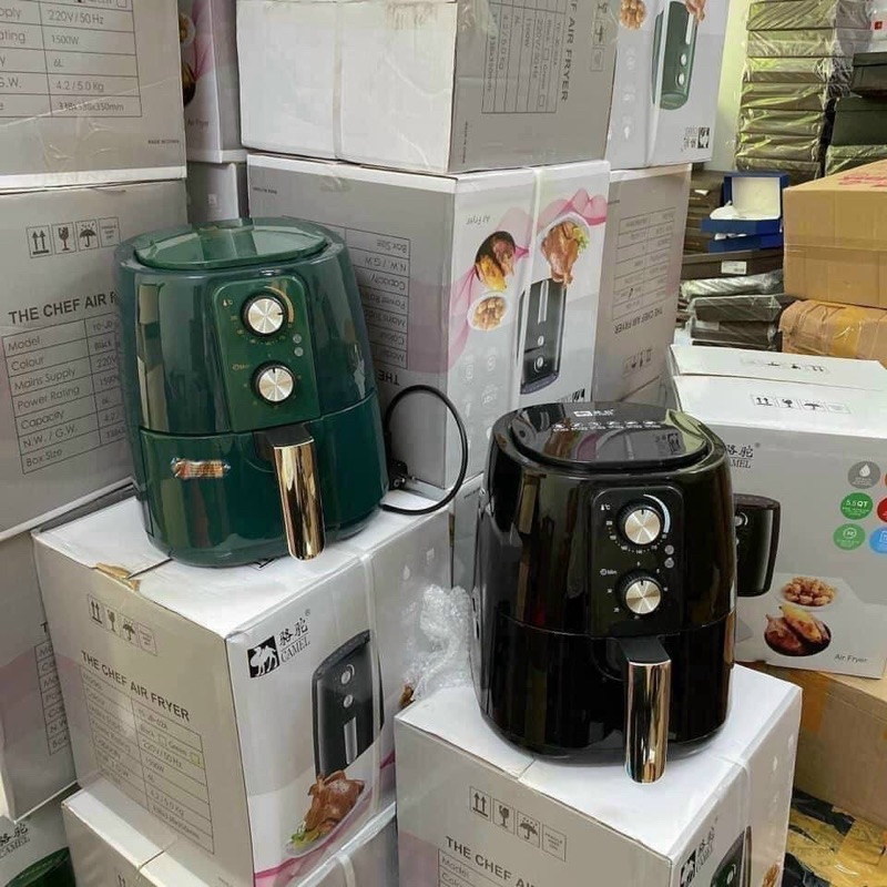 NỒI CHIÊN KHÔNG DẦU CAMEL 7LÍT cỡ lớn