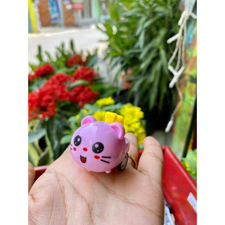 Đồ chơi xe thú nhỏ chạy dây cót