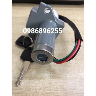 Ổ khóa đầu đèn vuông dành cho xe ba gác - ba bánh