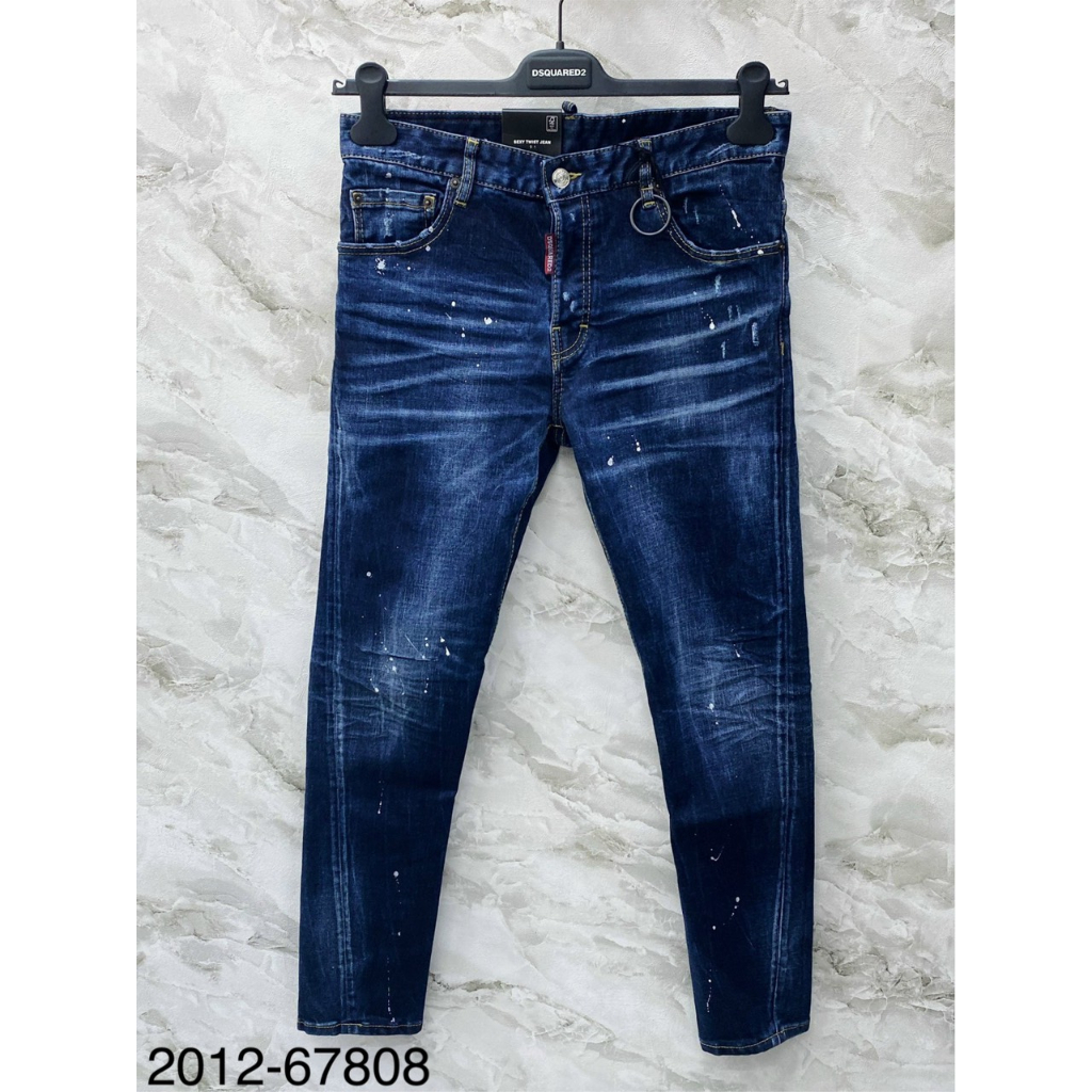 Quần jeans nam like ạuth xanh cao cấp_Quần côn nam likeauth cao cấp