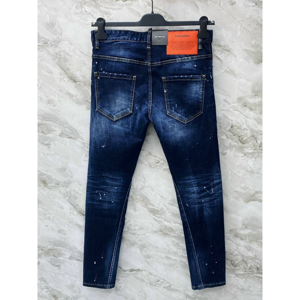 Quần jeans nam like ạuth xanh cao cấp_Quần côn nam likeauth cao cấp