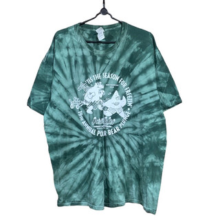 Áo thun mỹ 2hand siêu phẩm hình hiệu loang màu size 2xl độ mới cao