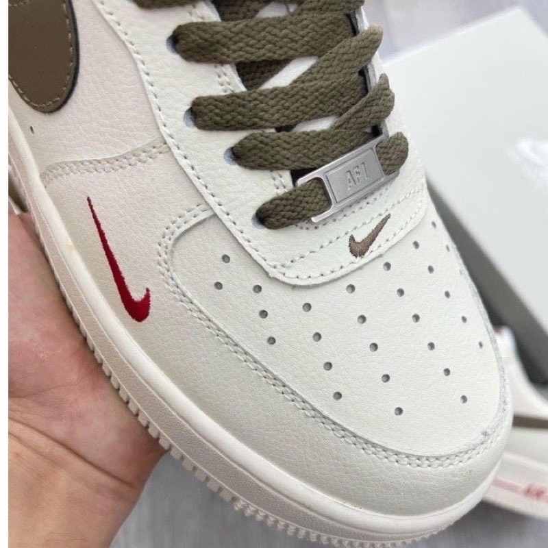 Giày AF1 Custom Vệt Nâu, Giày Sneaker Vệt Nâu Bản Chuẩn S,C, Full Box Bill | BigBuy360 - bigbuy360.vn