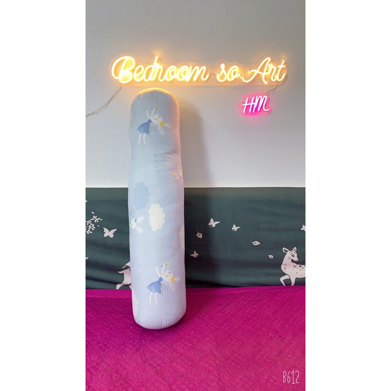 Ruột Gối Ôm Ép, ruột Ôm Cotton 35x100cm đầu vuông