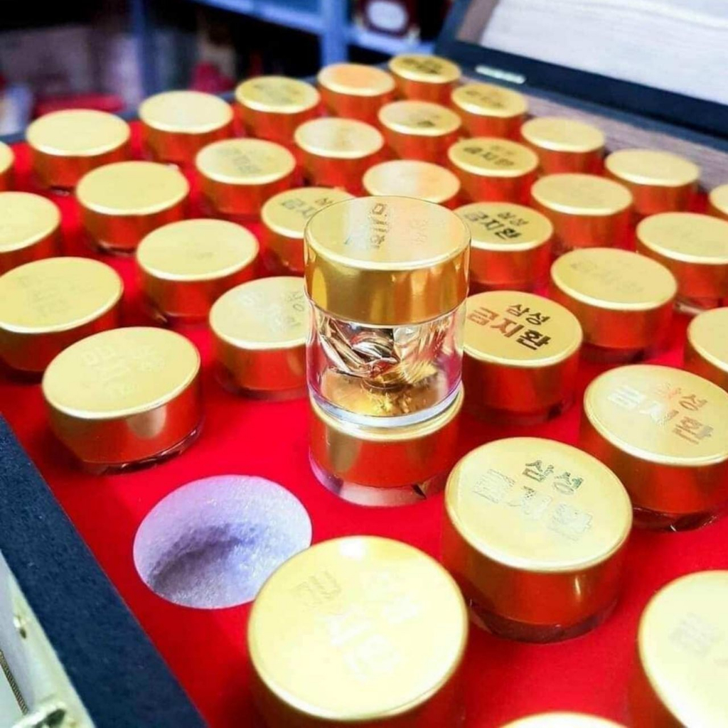 An Cung Ngưu Hoàng Hoàn Hỗ Trợ Tim Mạch Hoạt Huyết Bổ Não Rối Loạn Tiền Đình Hộp Gỗ 60 Viên Samsung.