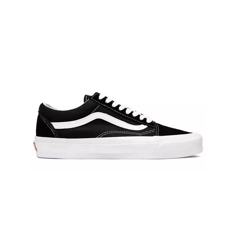 Giày Sneaker _Vans Vault Old Skool Black White Hàng Like _Auth Full Box + Bill, Full Size Nam Nữ