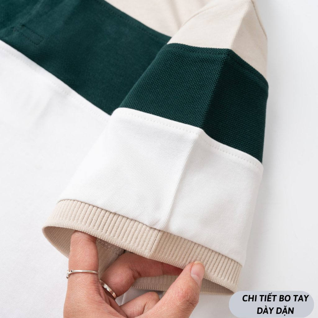 [NEW giảm 30k COOP30K] Áo polo nam cổ UGO Black chất 100% cotton thấm hút mồ hôi tốt mặc mát form regular fit thoải mái