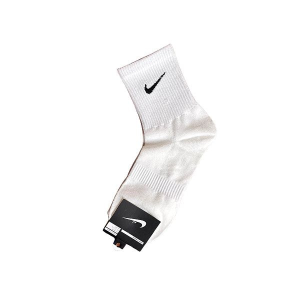 Tất _Nike Trắng Cổ Cao Phụ Kiện Siêu Xinh Khi Phối Đồ