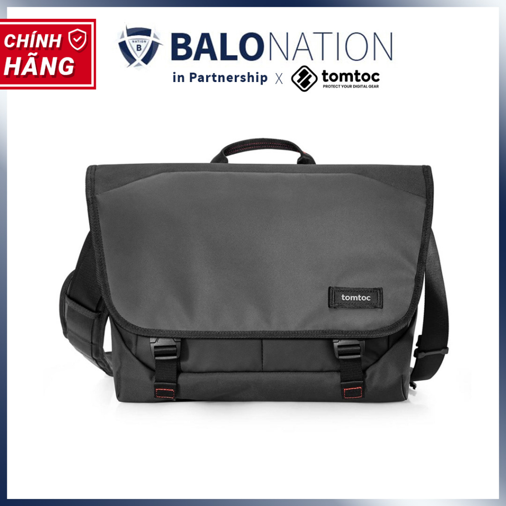 [CHÍNH HÃNG] Túi Đeo Chéo Laptop TOMTOC Premium Messenger Bag Commuting and Travel Macbook 16 inch H52-E02D01