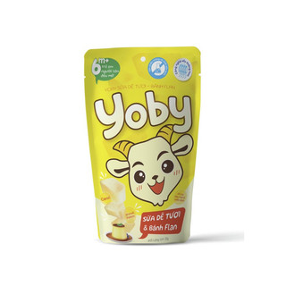 [70% SỮA DÊ TƯƠI] BÁNH ĂN DẶM SỮA DÊ TƯƠI YOBY 20gram