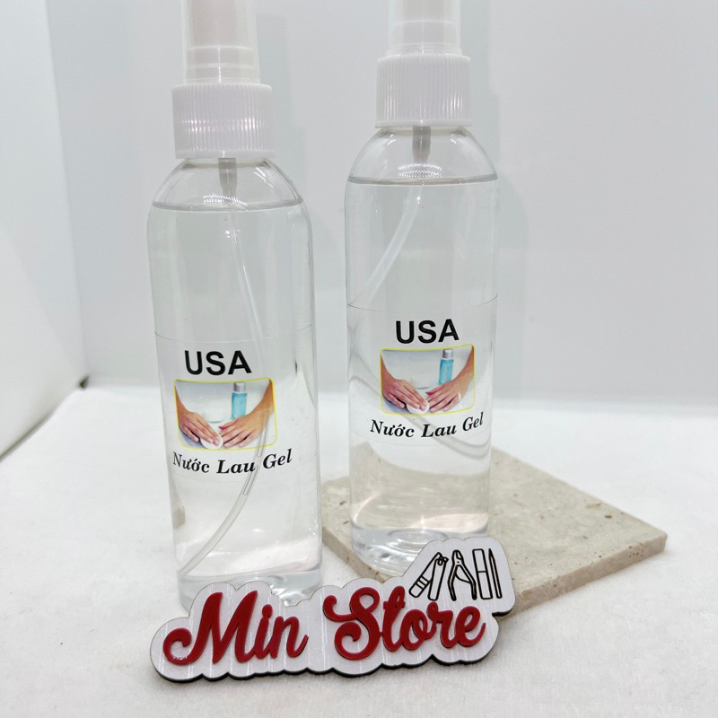 nước lau gel chai 220ml [Min store nail]