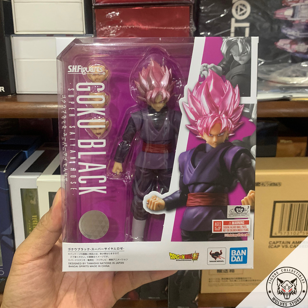 Mô hình chính hãng SHF Dragon Ball: Songoku Black