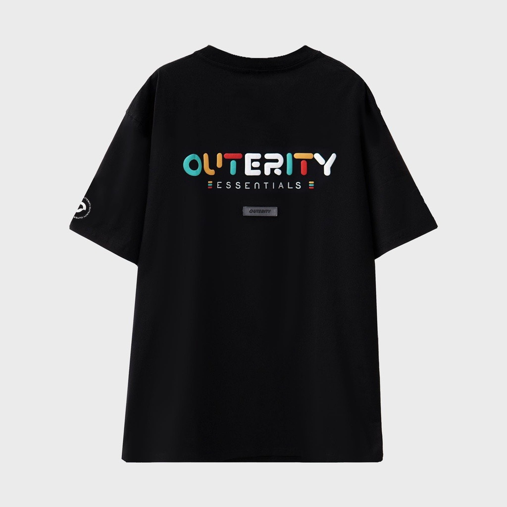 Áo Thun Outerity Meowment Unisex Form Rộng Chất Liệu Cotton, Áo Phông Nam Nữ Hai Màu Đen Trắng | BigBuy360 - bigbuy360.vn