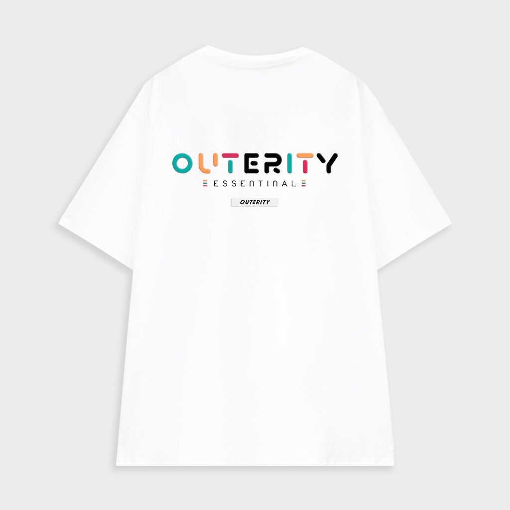 Áo Thun Outerity Meowment Unisex Form Rộng Chất Liệu Cotton, Áo Phông Nam Nữ Hai Màu Đen Trắng | BigBuy360 - bigbuy360.vn
