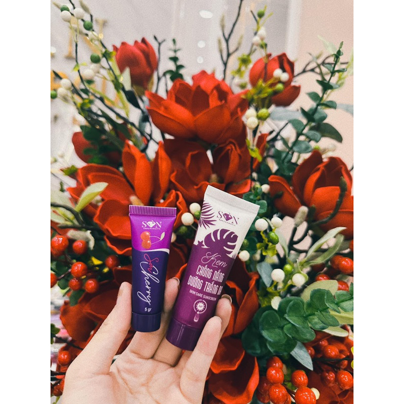 Tặng Son - Kem Chống Nắng Son Group