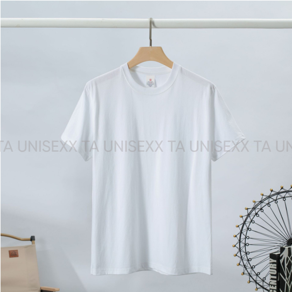 Áo phông nam nữ 100% cotton thấm hút mồ hôi