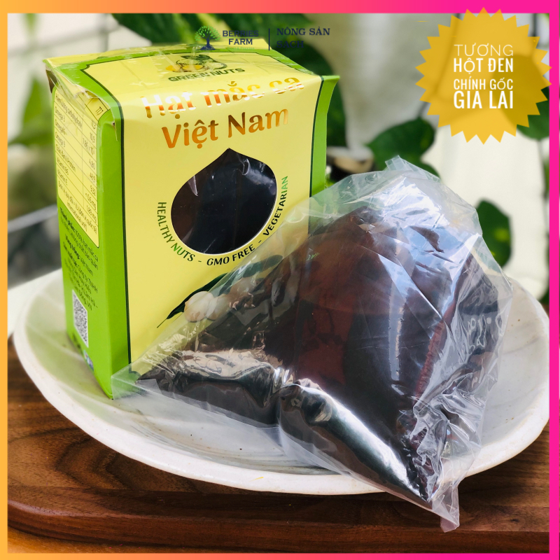 Tương đen trộn Phở khô Gia Lai hủ 100ml dùng kèm 1Kg Phở siêu ngon