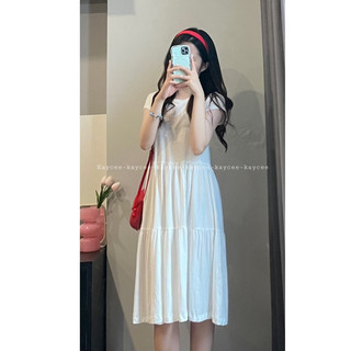 D090 Váy xuông cotton Gap dáng baby doll KAYCEE