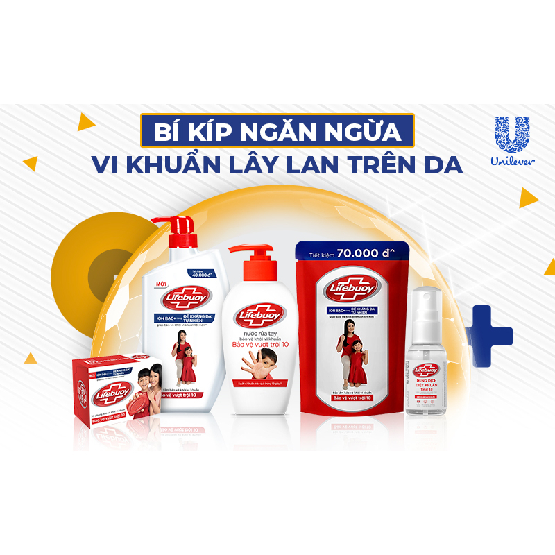 Nước Rửa Tay Lifebuoy Bảo Vệ Vượt Trội Can 4kg