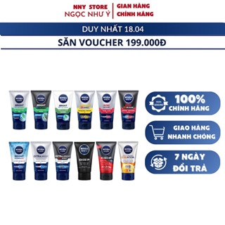 Sữa Rữa Mặt Nivea Men Dành Cho Nam 100ml Thái Lan